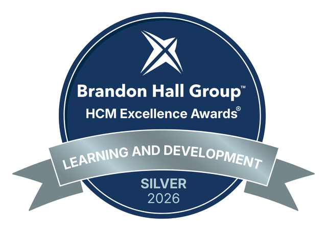 Brandon Hall Group HCM Excellence Awards, Learning and Development Silver, 2026